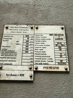 Hydraulický lis PYE 160 S/1M - 2