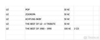CD originál : U2 - 2