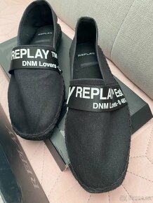 Luxusní pánské espadrilky, nové REPLAY, vel.42 - 2