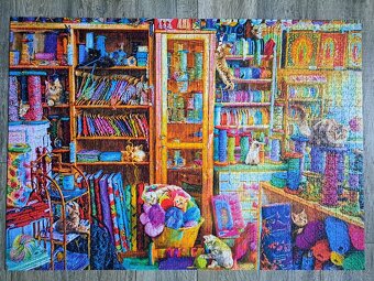 Puzzle 2000 Trefl/Kočičí ráj - 2