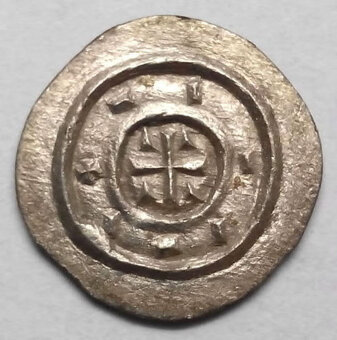 Stříbrná mince 12. stol. Béla II. - 2