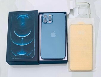 iPhone 12 Pro Pacific Blue BATERIE 100% TOP - 2