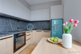 Pronájem moderně zařízeného bytu 1+kk (34,2 m²) s parkováním - 2