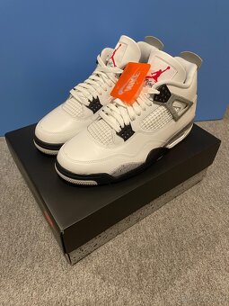 Jordan 4 White Cement - 2