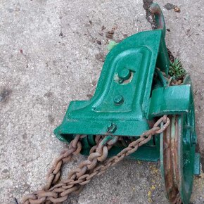 Řetězový zdvihač břemen - kočka BRANO typ 10-00 na 500kg - 2