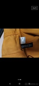 Hořčicově žlutá parka přechodová jaro/podzim - 2