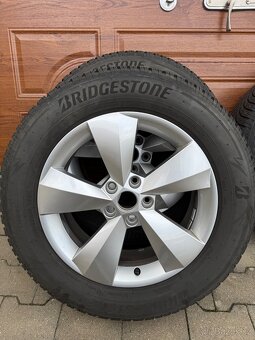 17" Zimní Škoda NANUQ 5x112 215/65/17 Bridgestone - 2