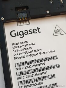 Gigaset GS110 (Na opravu / na díly) možná baterie - 2