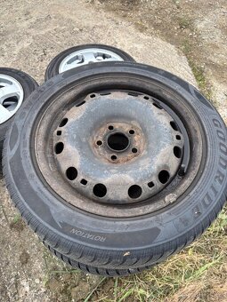 Pneu na diskach 195/55/15 roztec 5x100 - 2