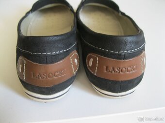Mokasíny černé semišové zn: LASOCKY - 2