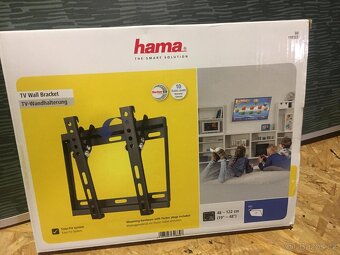 Hama - Naklápěcí nástěnný držák pro TV 19-48” černá - 2