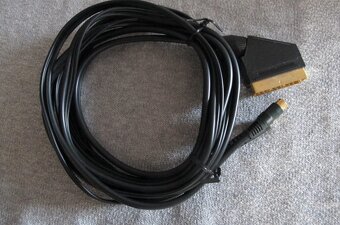 kabel 1xSCART-1x PS2+1x mini jack 3,5mm,propojovací, dl. 3m - 2