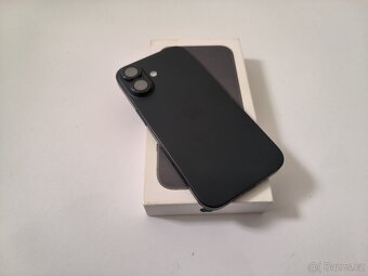 apple iphone 16 128gb Black / Batéria 96% - 2