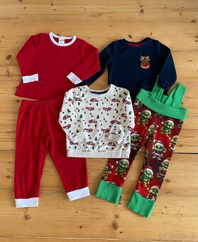 Vánoční set oblečení pro chlapečka vel. 92 - 2