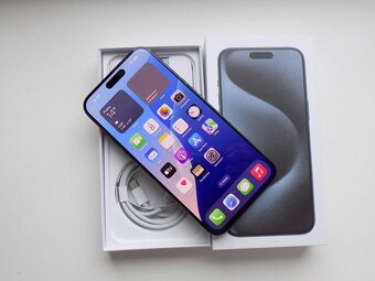 Apple iPhone 15 Pro Max 256GB Blue Titan, ZARUKA, TOP - 2