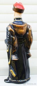 Figurální keramická lahev od alkoholu 1 - 2