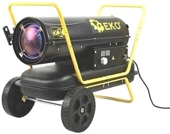 Přenosný naftový ohřívač vzduchu s termostatem 25kW - 2