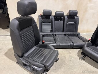 Sada sedaček VW Passat B8 Variant černá kůže RHD - 2