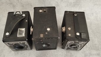 3ks staré historické fotoaparáty do sbírky, dekorace - 2