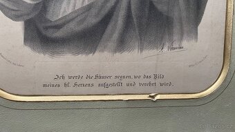 Obraz - litografie Ježiše - 2