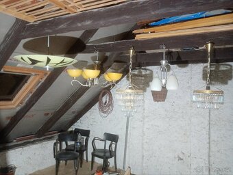 Staré lustry - více kusů - 2