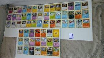 Pokemon kartičky cena je za 1 sestavu dle fotek - 2