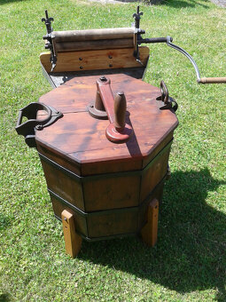 Dekorace na chalupu pračka - 2