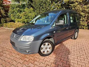 VW Caddy 1.9 TDI 77kW,1.Majitel,Serviska,Senzory. - 2