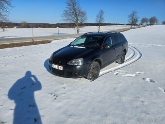 Prodám VW Golf 5 Variant 1,9 TDi(77 kW), r.v2008, černá barv - 2