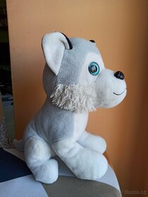 Plyšový pejsek Husky - 2