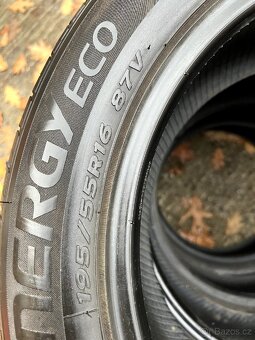 Sada letní pneu Hankook 195/55 R16, 8mm - 2