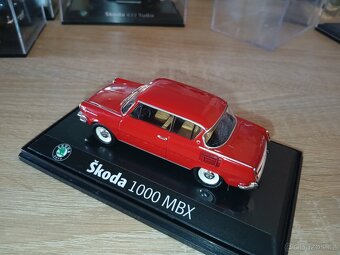 Skoda 1000mbx 1:43 deagostini - 2
