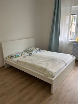 IKEA Malm postel 160x200 cm včetně roštu a matrací - 2