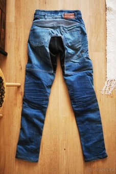 Dámské Trilobite vel. 28 LONG moto kalhoty jeans džíny - 2