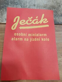 Osobní minialarm cykloalarm jízdní kolo alarm JEČÁK - 2