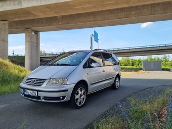 W Sharan 1.9 TDI 96kW (bez DPF), 7míst, servisní historie - 2