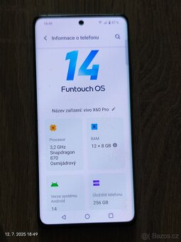 Vivo X60 Pro TOP STAV 12/256GB černý - 2