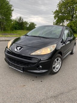 PEUGEOT 207 1.4 HDI 50kW ROK 2007 ČERNÁ - 2