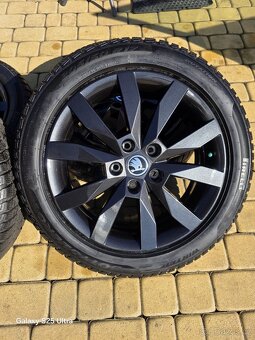 Alu kola zimní sada 5x112 17" Škoda Octavia 3 - 2