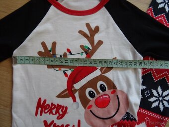 Vánoční pyžamo, dlouhý rukáv - 4 roky - 2