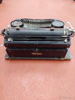Retro psací stroj - Triumph Perfekt ⌨️ - 2