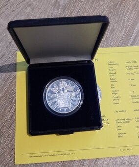 Stříbrná mince 200kč narození Marie Terezie 2017 - 2