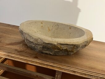 Travertinová kamenná umyvadla - 2