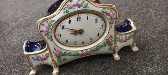 Porcelánové hodiny Royal Dux - 2