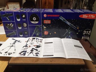 Hvězdářský dalekohled. - 2