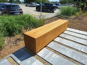 Dubové lavice, sedáky, hranoly , kostky,trámy - 2