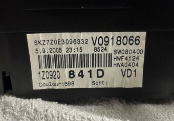 Prodám budíky maxidot Octavia 2 - diesel - 1Z0920841D - 2