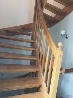 Dřevěné dubové schody - 2