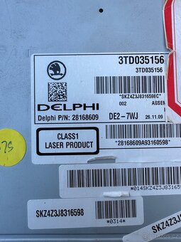 Autorádio Škoda - 2