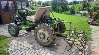 Malotraktor domácí výroby - 2